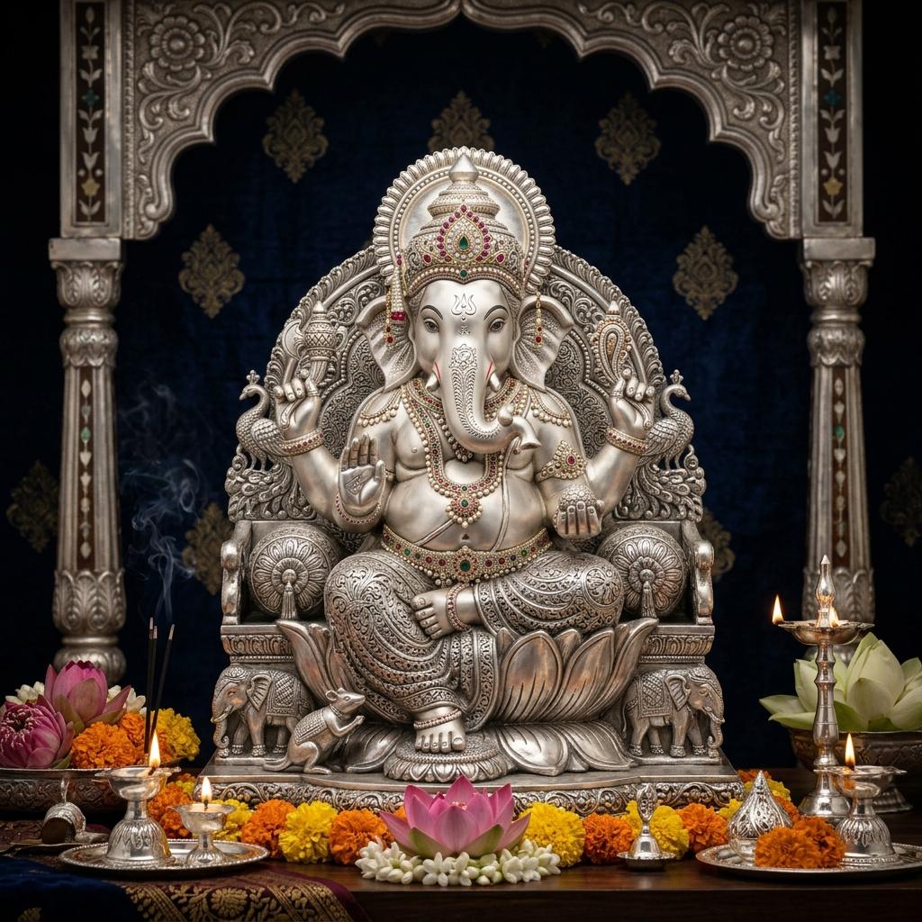 Divine Silver Idols