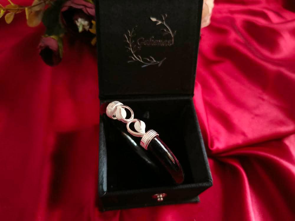 Gahenaz Silver Bracelet Pola Pata Bahari Size 2.6 view 3