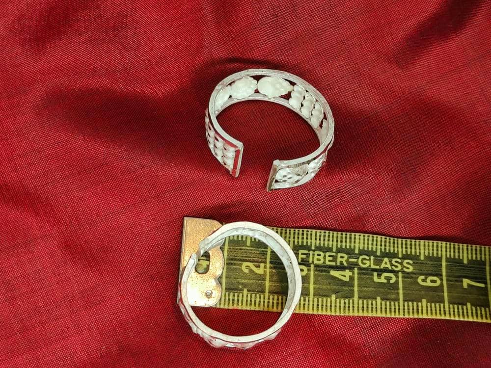 Gahenaz Silver Bangle/Chur for God/ Goddess/Idol/ Laddugopal view 6