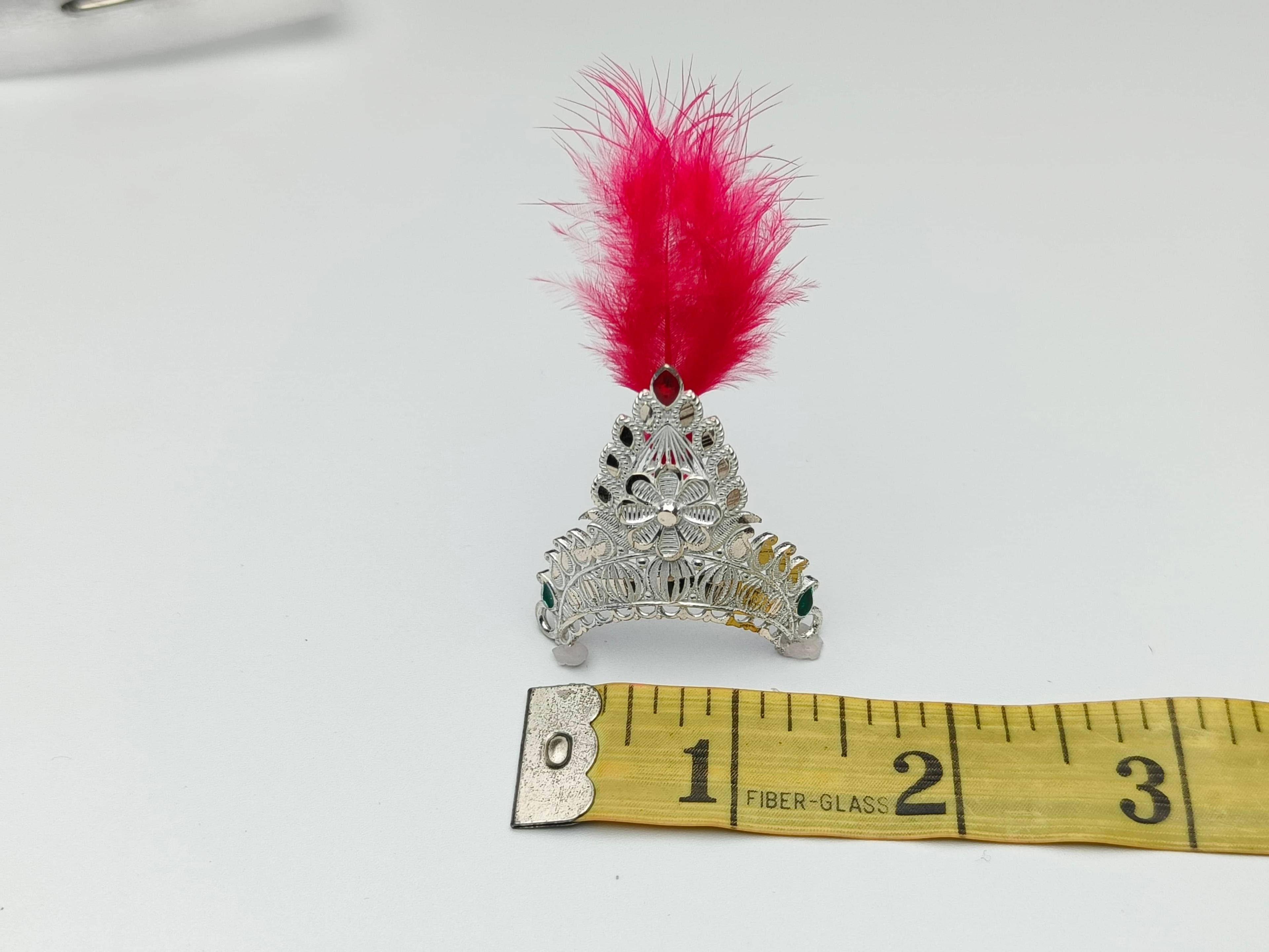 Silver Fancy Mukut view 4