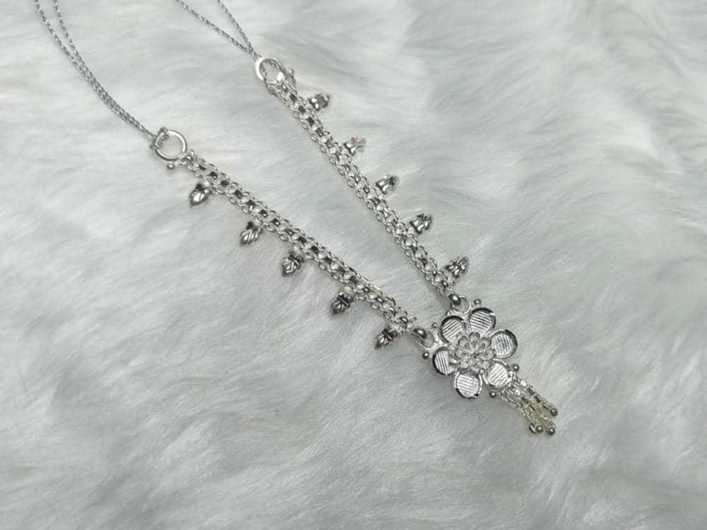 Mrinmayee Necklace for God/Idol/Deity size 6inch above view 3