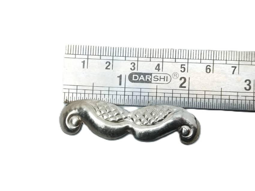 Silver moustache / மீசை / গোঁফ / मूंछ / ಮೀಸೆ  for Siva view 5
