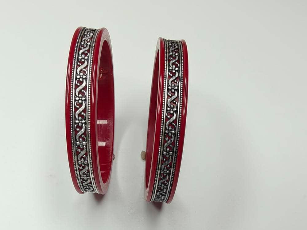 Kiran Red Pola Bracelet 2.5