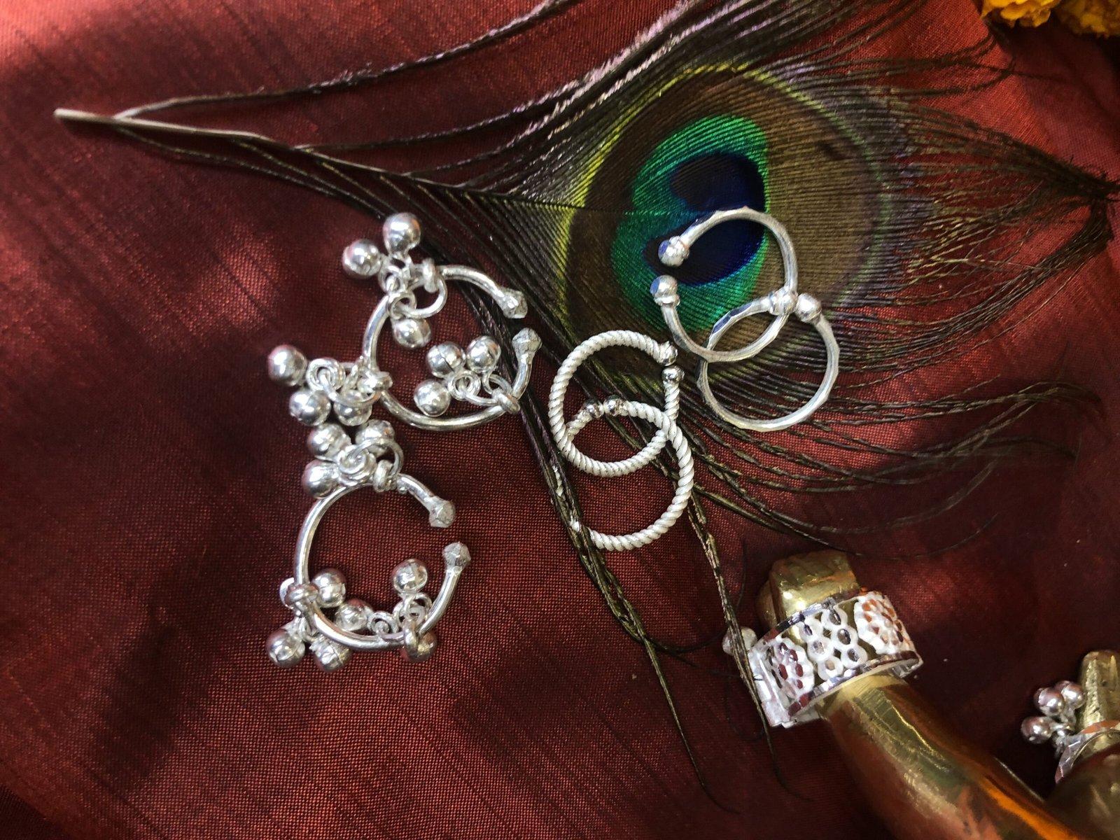 Anklet for God/Goddess/ Deity/ Idol/LadduGopal/Krishna view 3