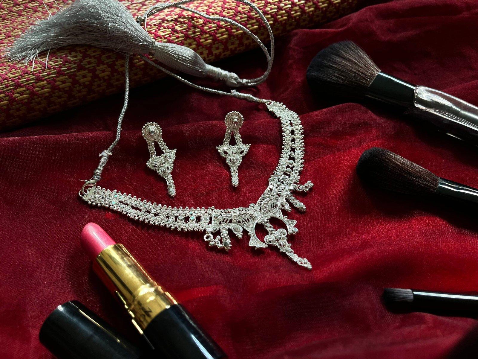 Fancy Silver Ophelia  Set