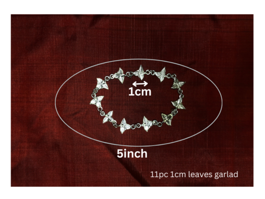 Adjustable Pure Silver Bel Patra /Belpata /Bilva Leaves / Pathram ...