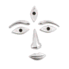 Eyes nose lips set image