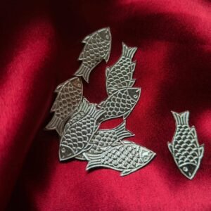 Silver Fish for Vastu for Puja
