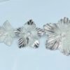 Hibiscus joba flower silver image 2cm 4