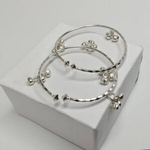 Silver Baby Ghoongroo anklet for Soft feet
