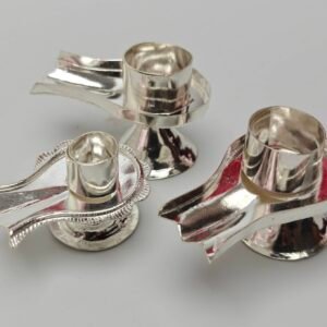 Silver Shiva-holder / Gouripot /Silver Yoni/Lingam holder's