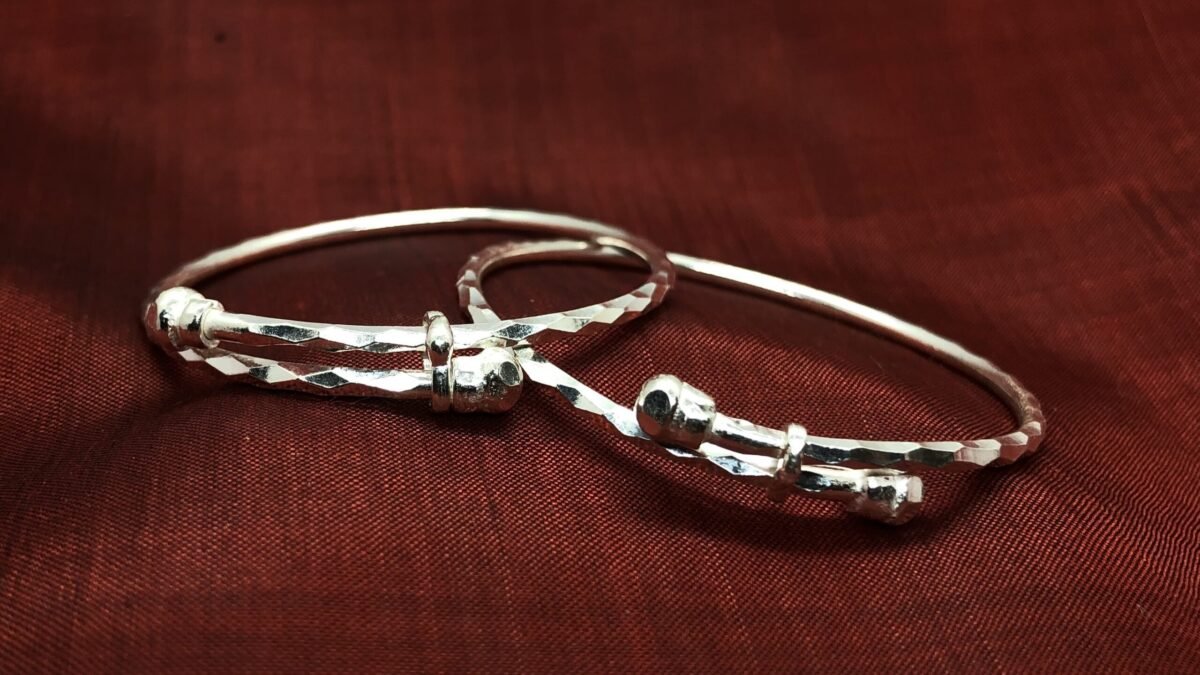 Silver Baby Bangle Gahenaz Silver: Timeless Elegance In