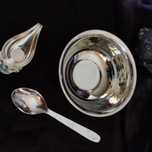 Silver Dinner Set 1 for New Born Baby