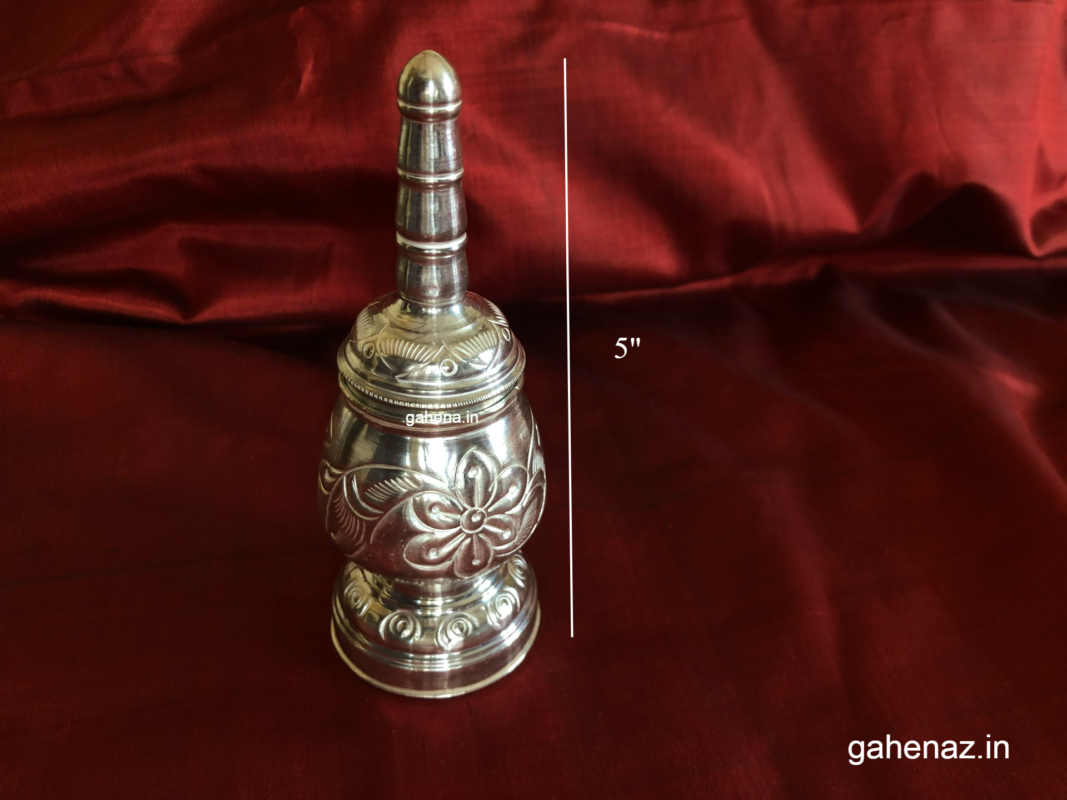 Laxmi Gaach Kouto/Gachkouto/Kumkum box - Gahenaz Silver: Timeless ...