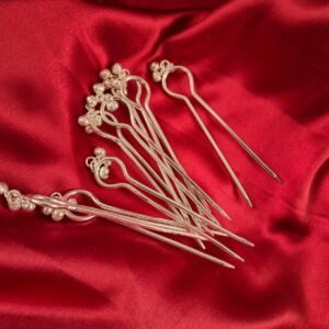Alternative view of Ghoongroo Juda pin / Kata / Hair Pin
