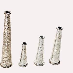 Chillum/Chilam/Kolke for Shiva Silver Puja Accessories