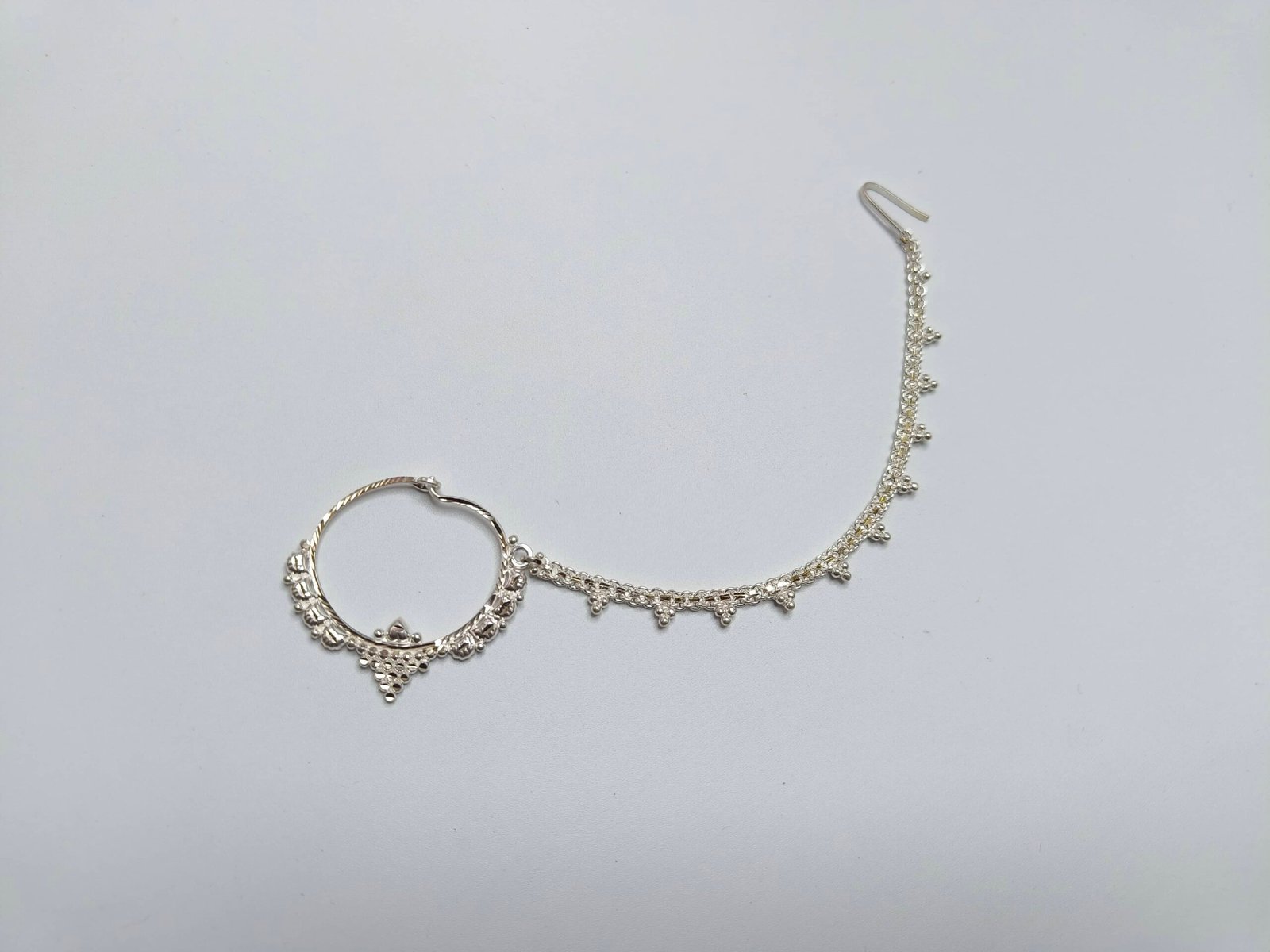 Jaya Noth/Nose Ring with Chain 3 Jaya Noth/Nose Ring with Chain