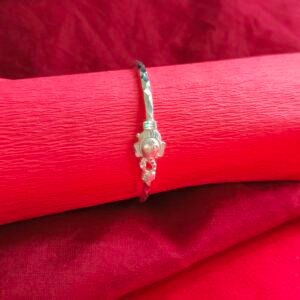 Alternative view of Gahenaz Silver Ganesha Loha / Noa / Bangle for Miss Size 2