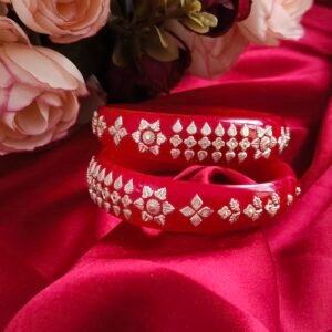 Pola Mohini Red Size 2.4