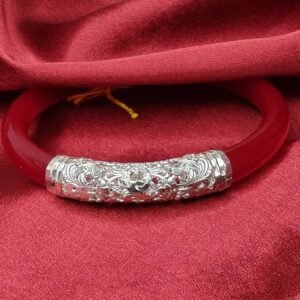 Alternative view of Gahenaz Silver Falguni Pola Rd Size 2.4