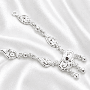 Puratani Necklace for 10 13 size Goddess idol silver