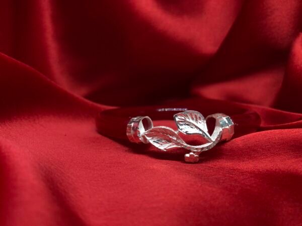 Gahenaz Silver Chandrima Pola Red Size 2.3