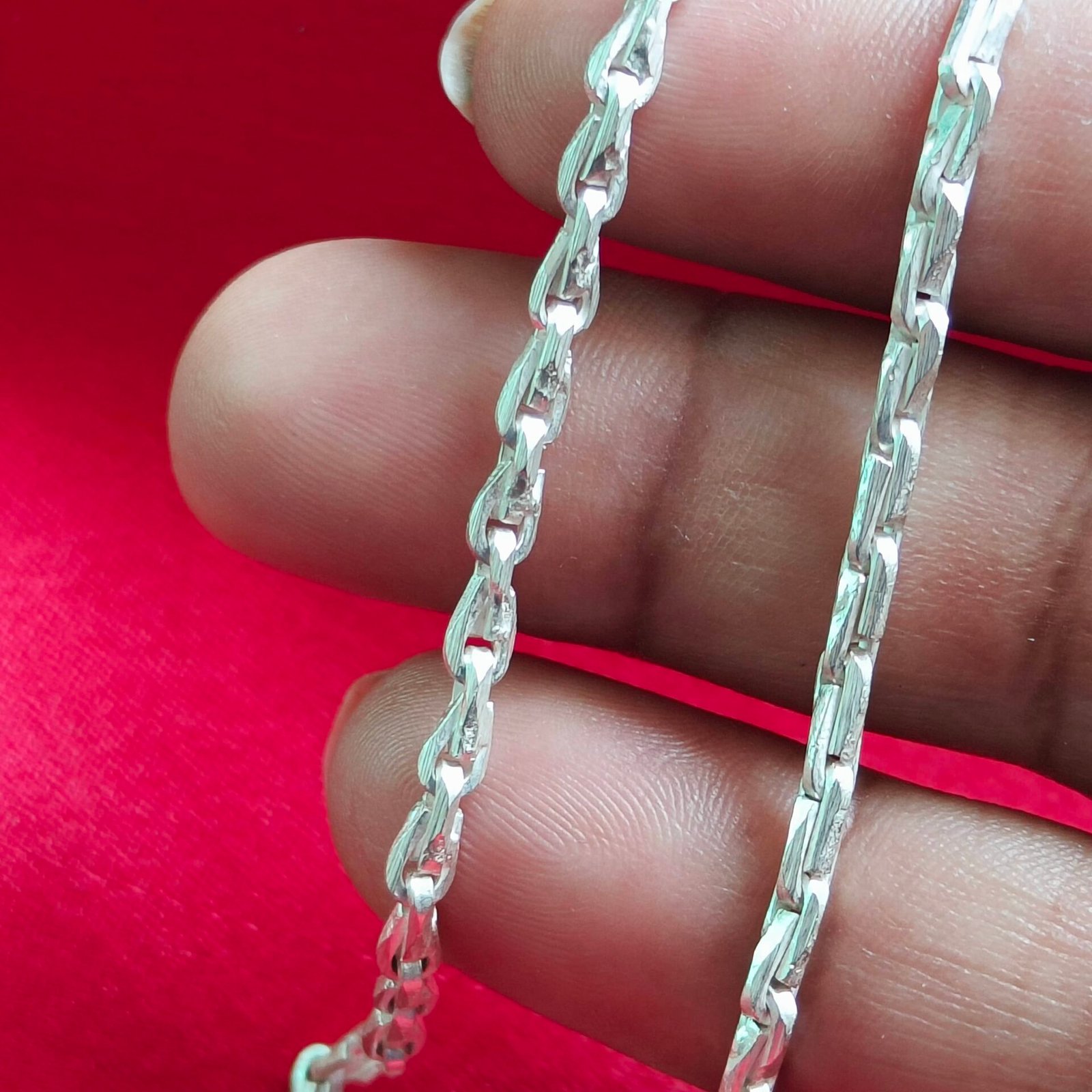 【vainon】Cable Chain Necklace 48cm Gahenaz Silver Cable Chain Adult - Gahenaz Silver: Timeless