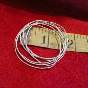 Alternative view of Silver Poite, Threads/Janeu/ janva /yadnyopavit 1.5inch