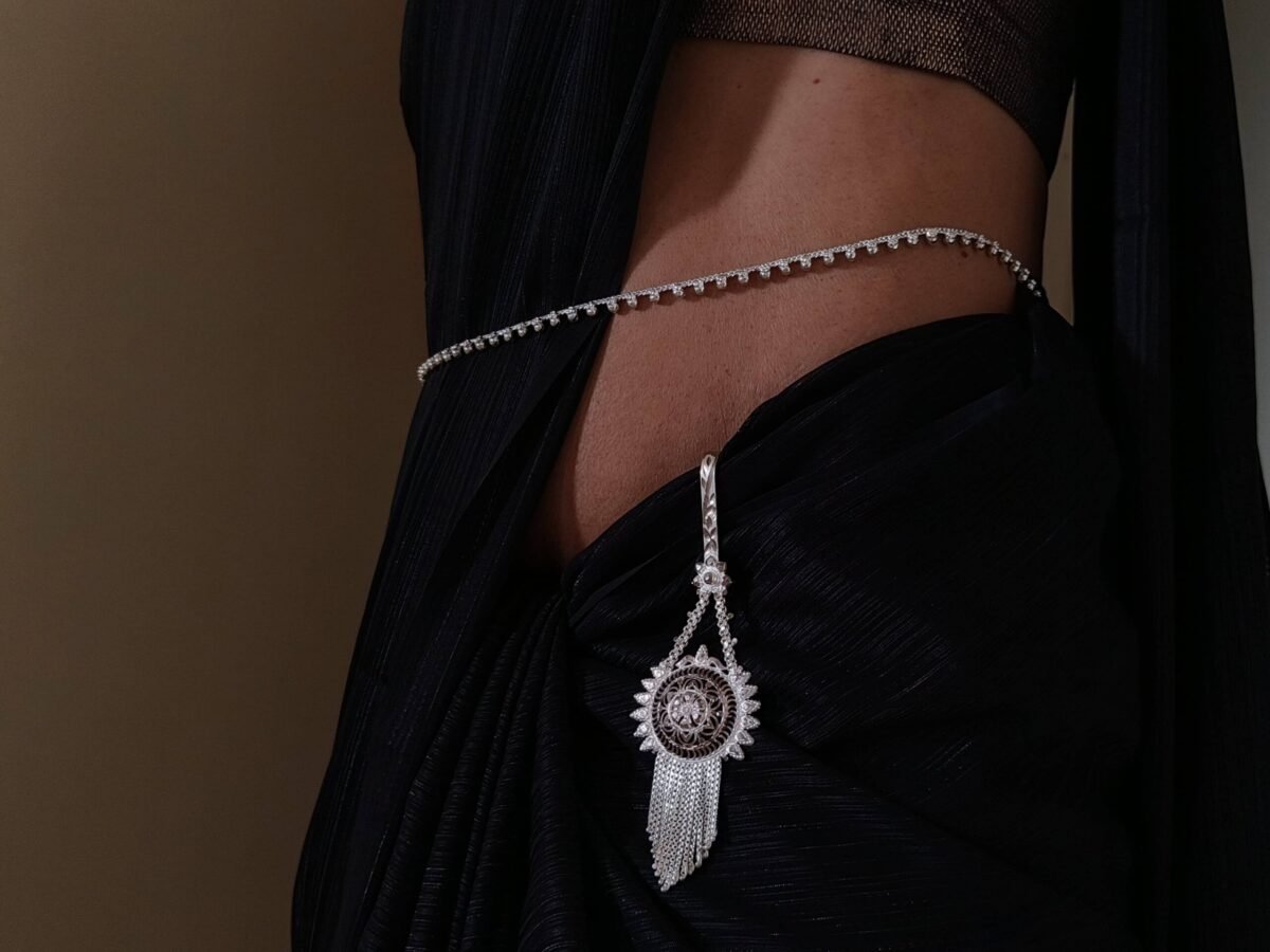 Hoya Waist Chain Waistband Belt Gahenaz Silver: Timeless