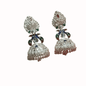 Manipuri Mayur Jhumka earring