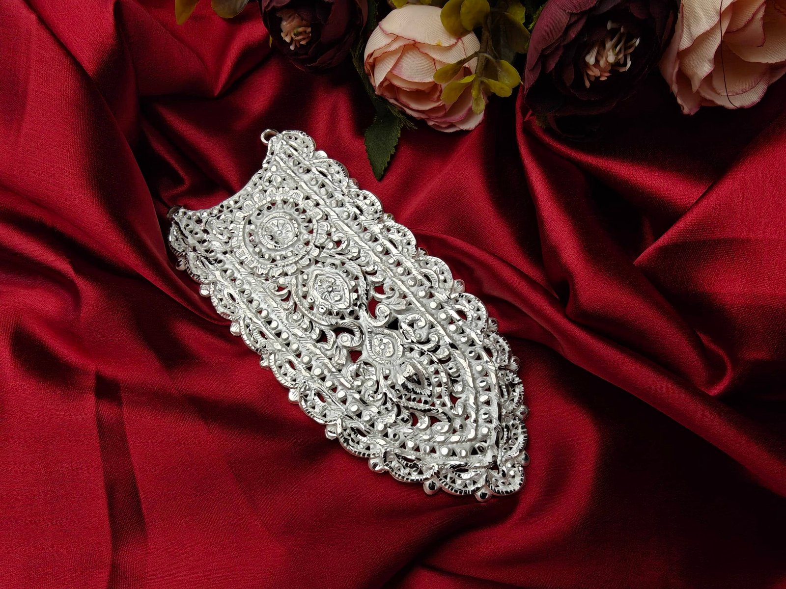 Rani Necklace/ Bukpata / Kavasam for Idol - Image 3