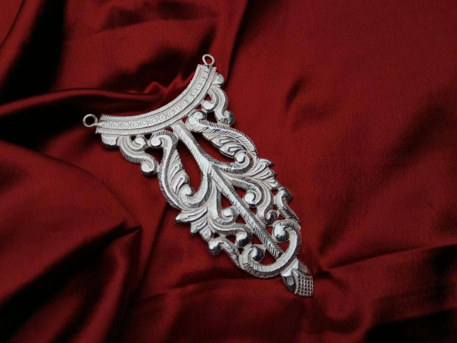 Maharani Necklace/ Bukpata / Kavasam for Idol - Image 2