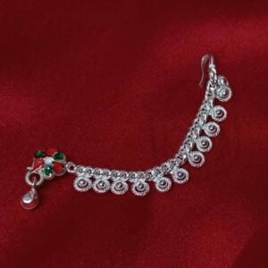 Gahenaz silver Ambika Nose Ring/ Noth Tana for Idol
