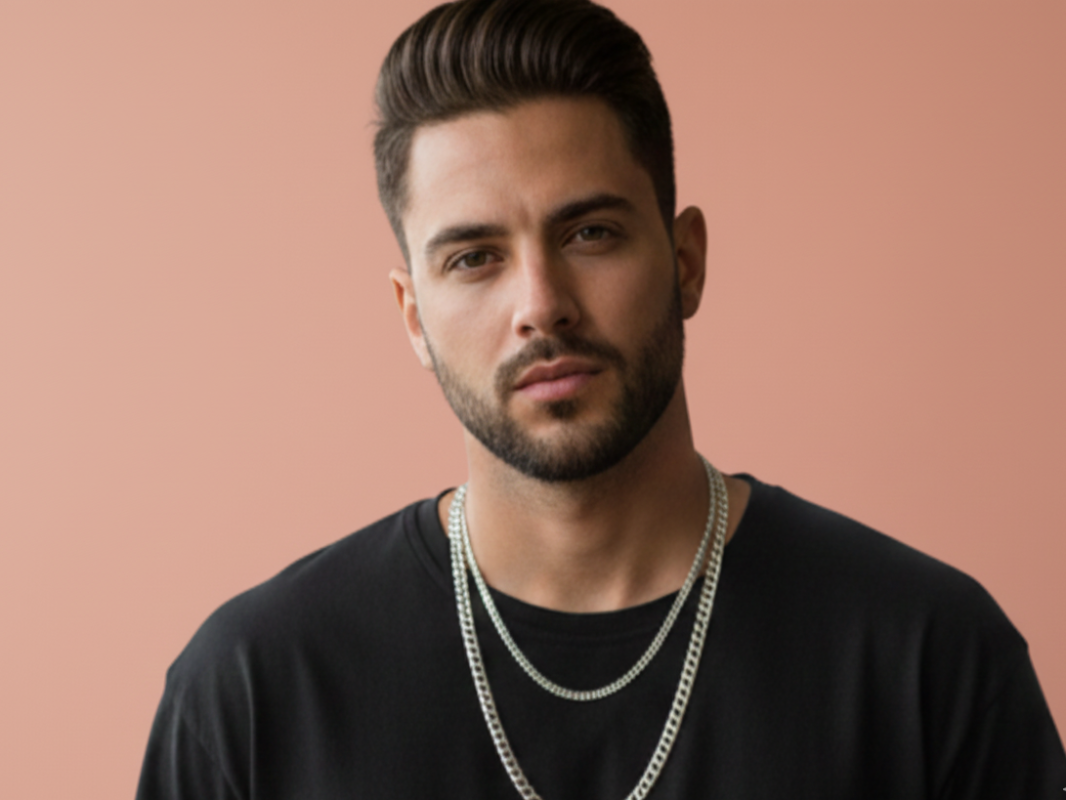 Silver chain for men