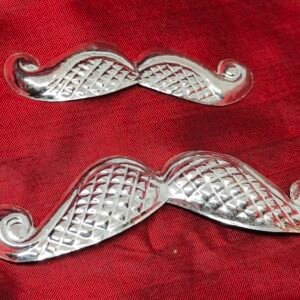 Alternative view of Silver moustache / மீசை / গোঁফ / मूंछ / ಮೀಸೆ  for Siva