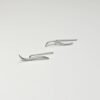 925 Silver Wave Line Earring