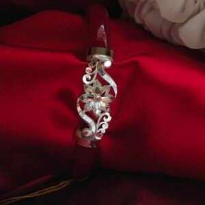 Gahenaz Silver Bracelet Pola Padmini Size 2.3