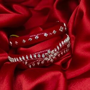 Alternative view of Gahenaz Silver Kanaklata Pola Bracelet 2.8