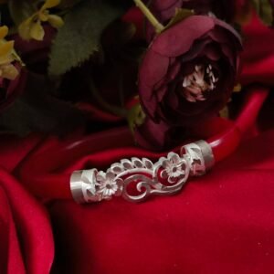 Gahenaz Silver Bracelet Pola Mohor Size 2.6