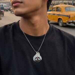 Pendant jagannath silver image 1