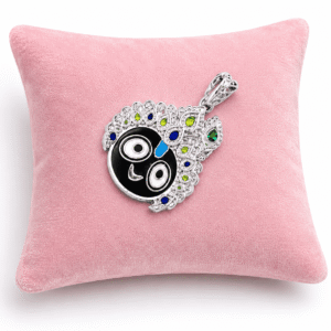 Pendant jagannath silver image 1