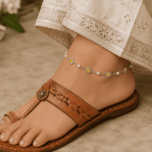 Mallika Anklet / Payel 7 Mallika anklet payel silver gahenaz 1