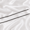 Black Beads Anklet / Payel