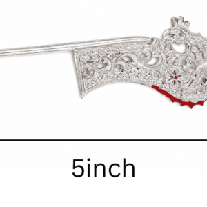 Naksha Khara 5inch silver gahenaz