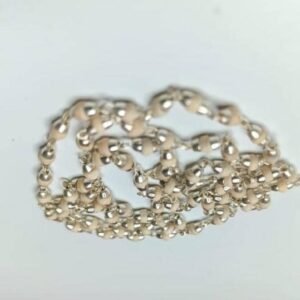 Tulsi Mala Necklace with original Small Beads and silver cap - Image 3